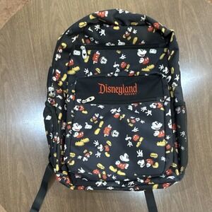 Disney Mickey Mouse Disneyland Resort Backpack Black